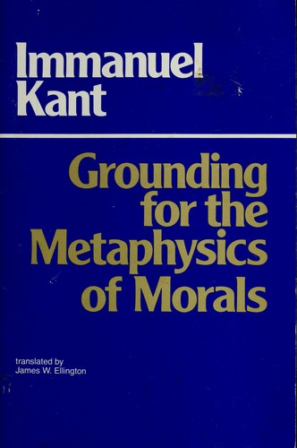 Grounding for the Metaphysics of Morals