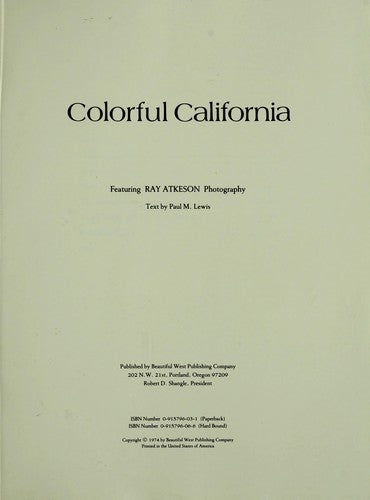 Colorful California