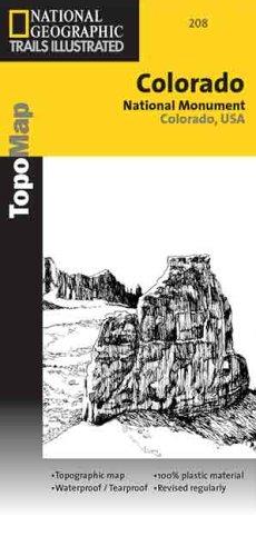 Colorado National Monument: No. 208 (Trails Illustrated - Topo Maps USA S.)