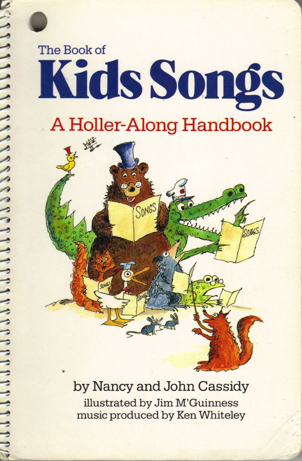 Kids Songs: A Holler-along Handbook Bk. 1 (Book & Cassette Pack)