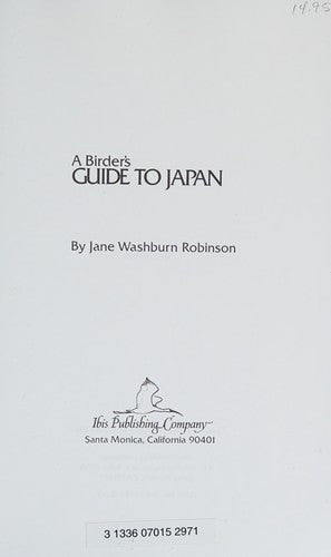 A Birder's Guide to Japan