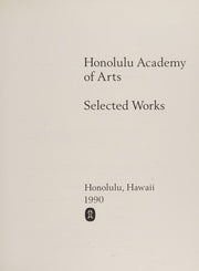 Honolulu Academy of Arts: Selected Works