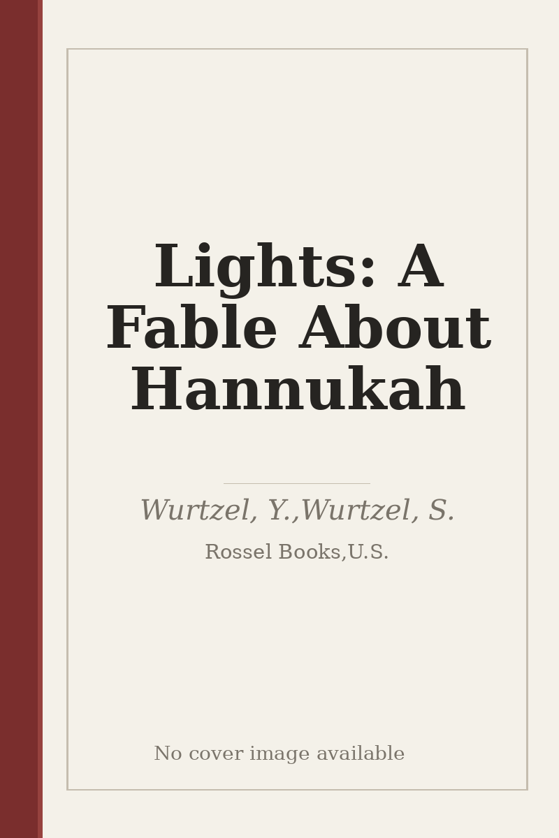 Lights: A Fable About Hannukah - no cover image available