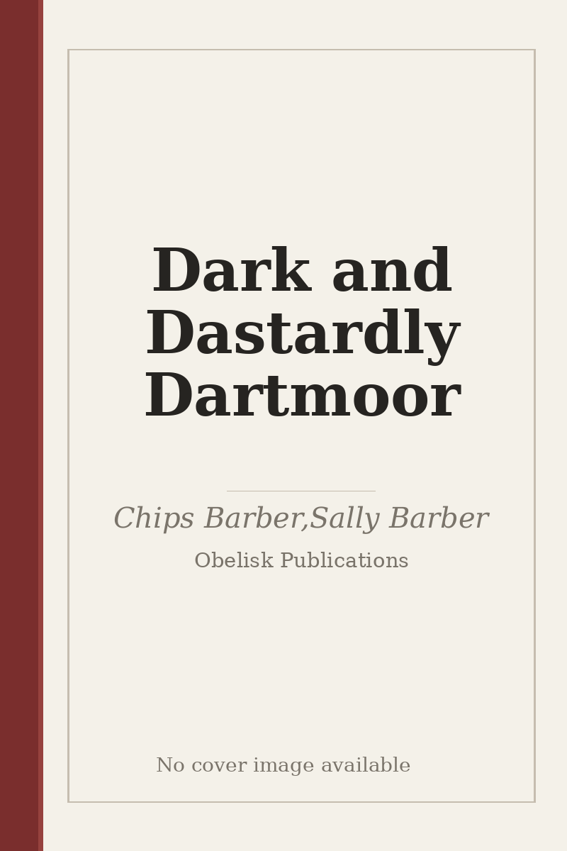 Dark and Dastardly Dartmoor - no cover image available