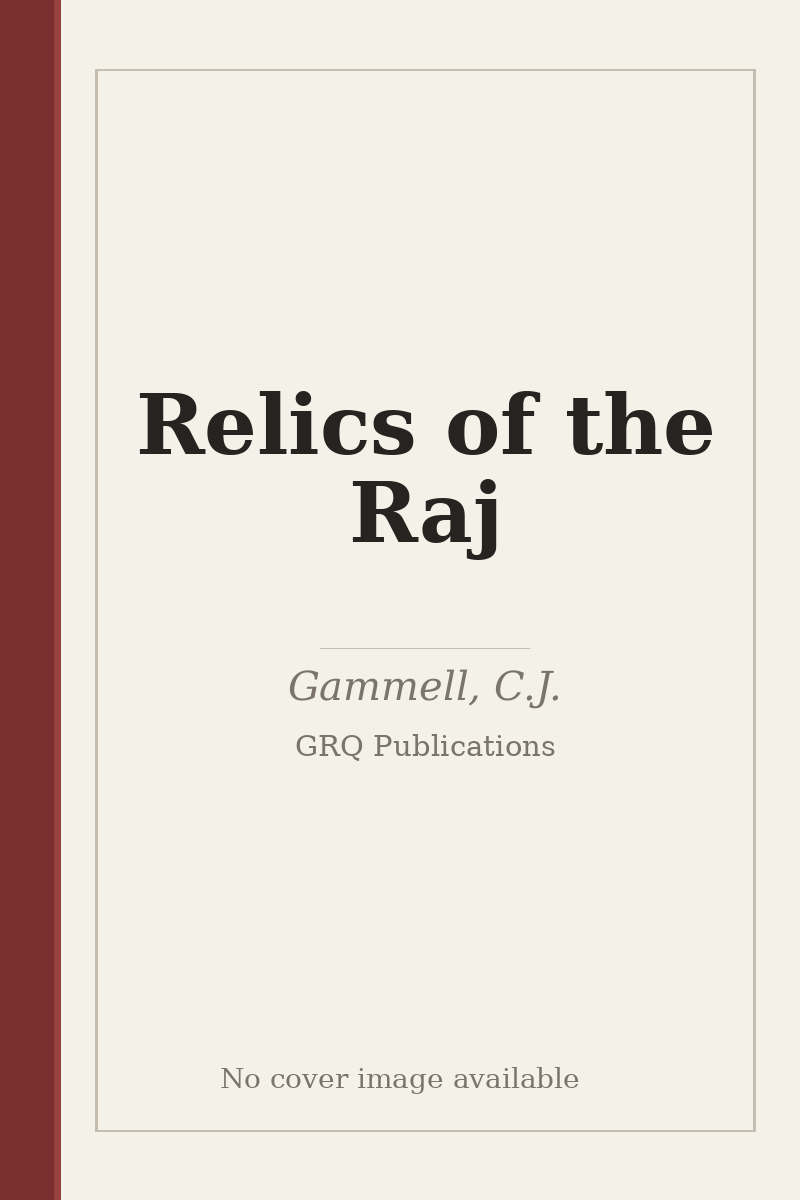 Relics of the Raj - no cover image available