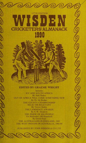Wisden Cricketers' Almanack 1990