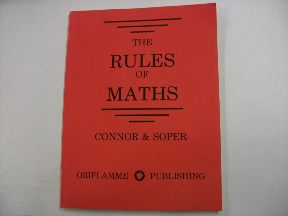The Rules of Maths