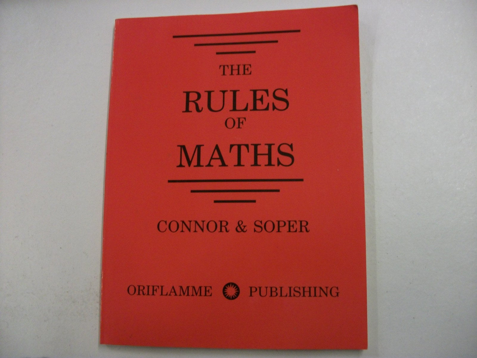 The Rules of Maths