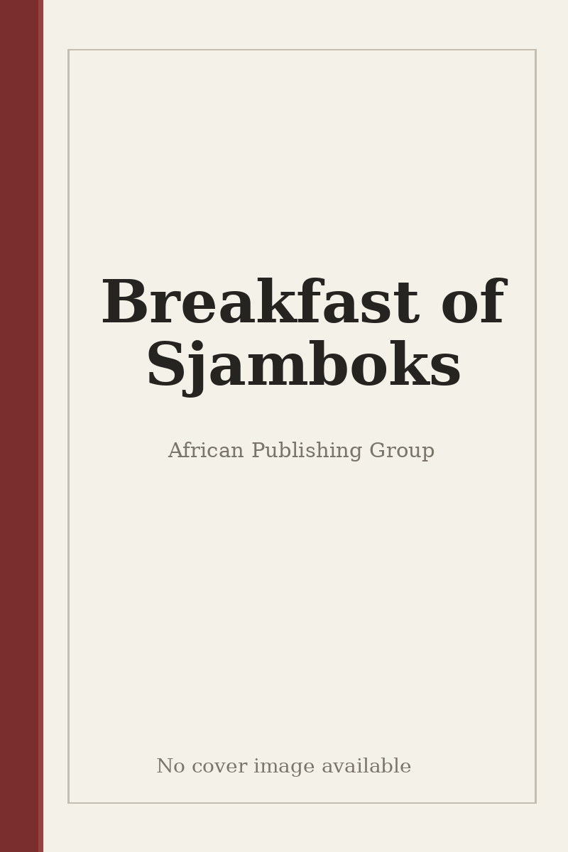 Breakfast of Sjamboks - no cover image available