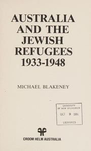 Australia and the Jewish Refugees933-1948