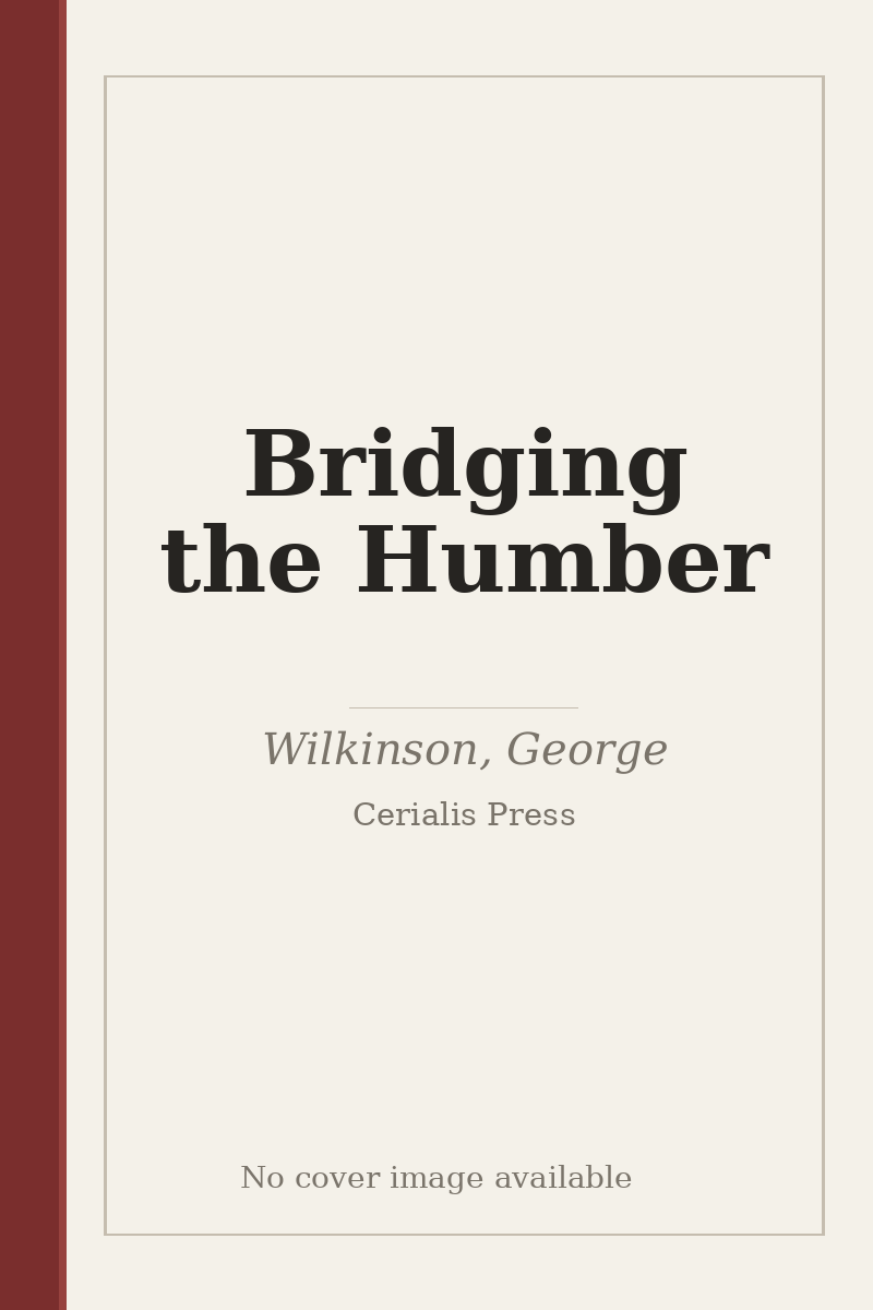 Bridging the Humber - no cover image available