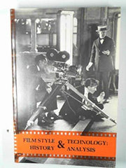 Film Style and Technology: History and Analysis