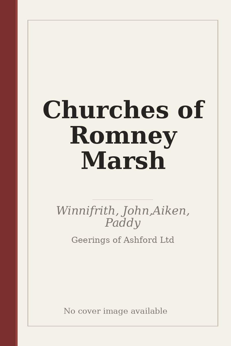 Churches of Romney Marsh - no cover image available