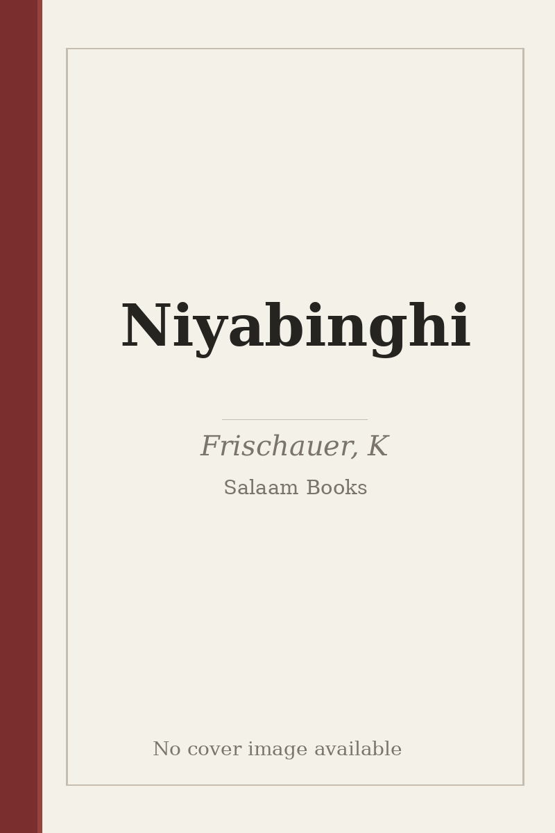 Niyabinghi - no cover image available