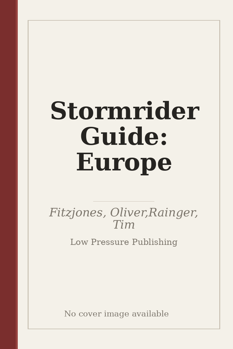 Stormrider Guide: Europe - no cover image available