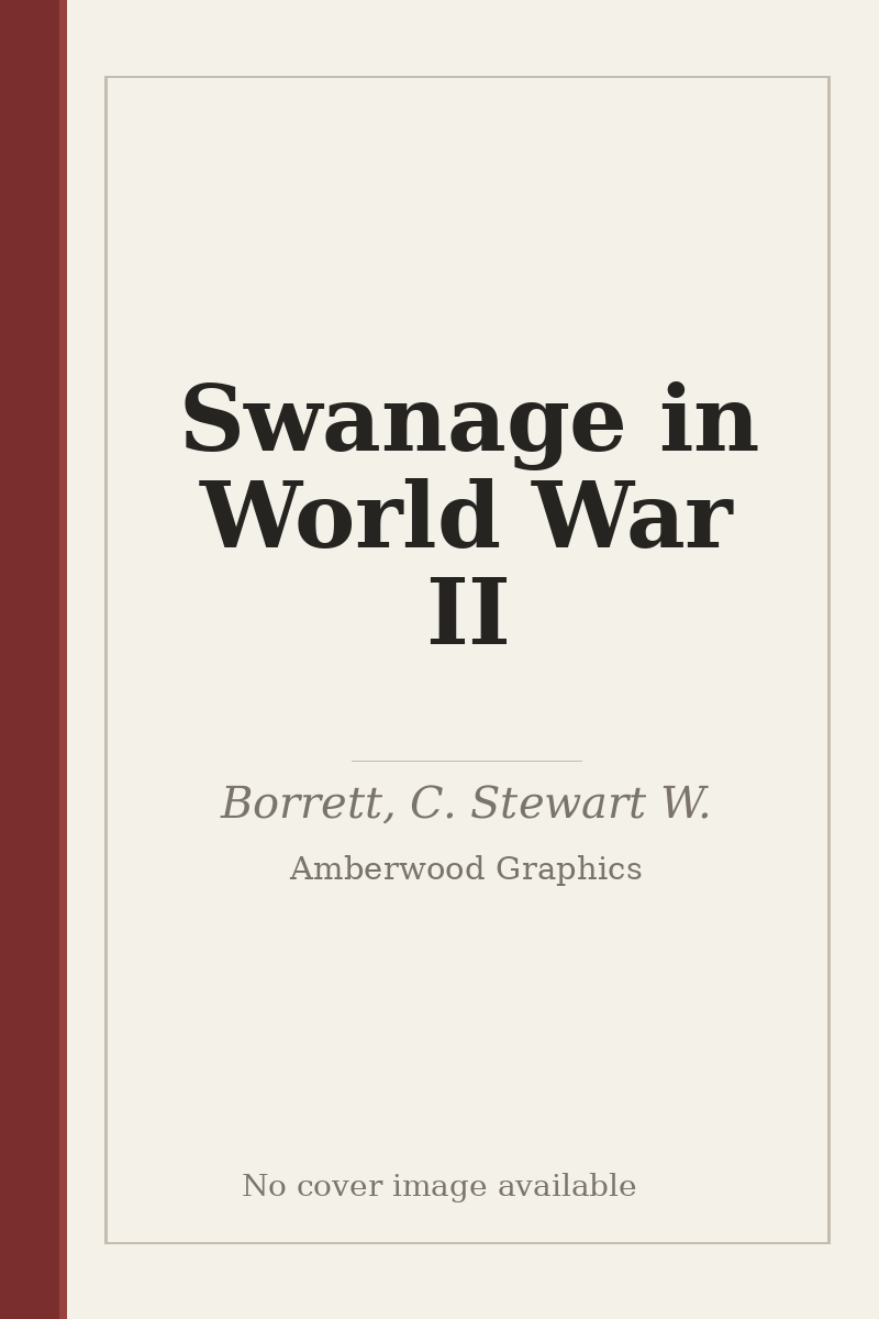 Swanage in World War II - no cover image available