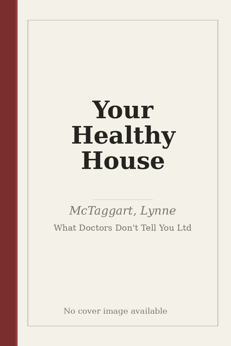 Your Healthy House - no cover image available