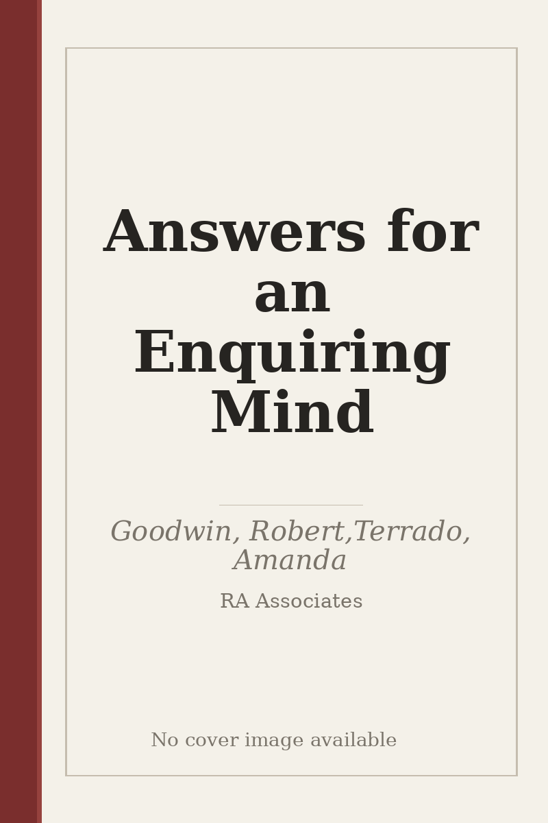 Answers for an Enquiring Mind - no cover image available