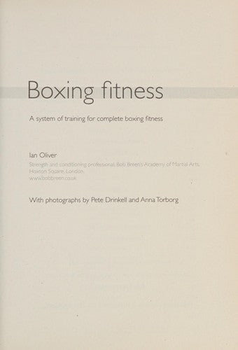Boxing Fitness: A Guide to Get Fighting Fit (Fitness Series) (Snowbooks Fitness)