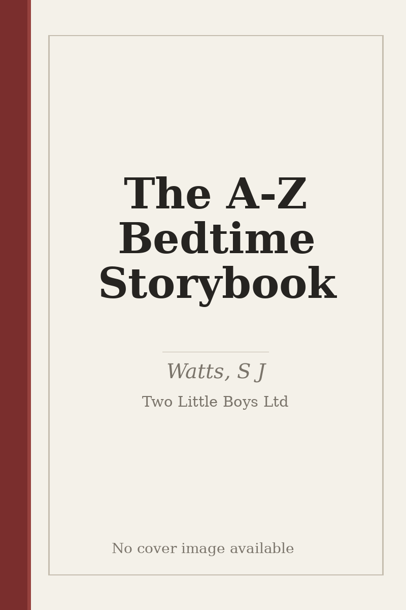 The A-Z Bedtime Storybook - no cover image available