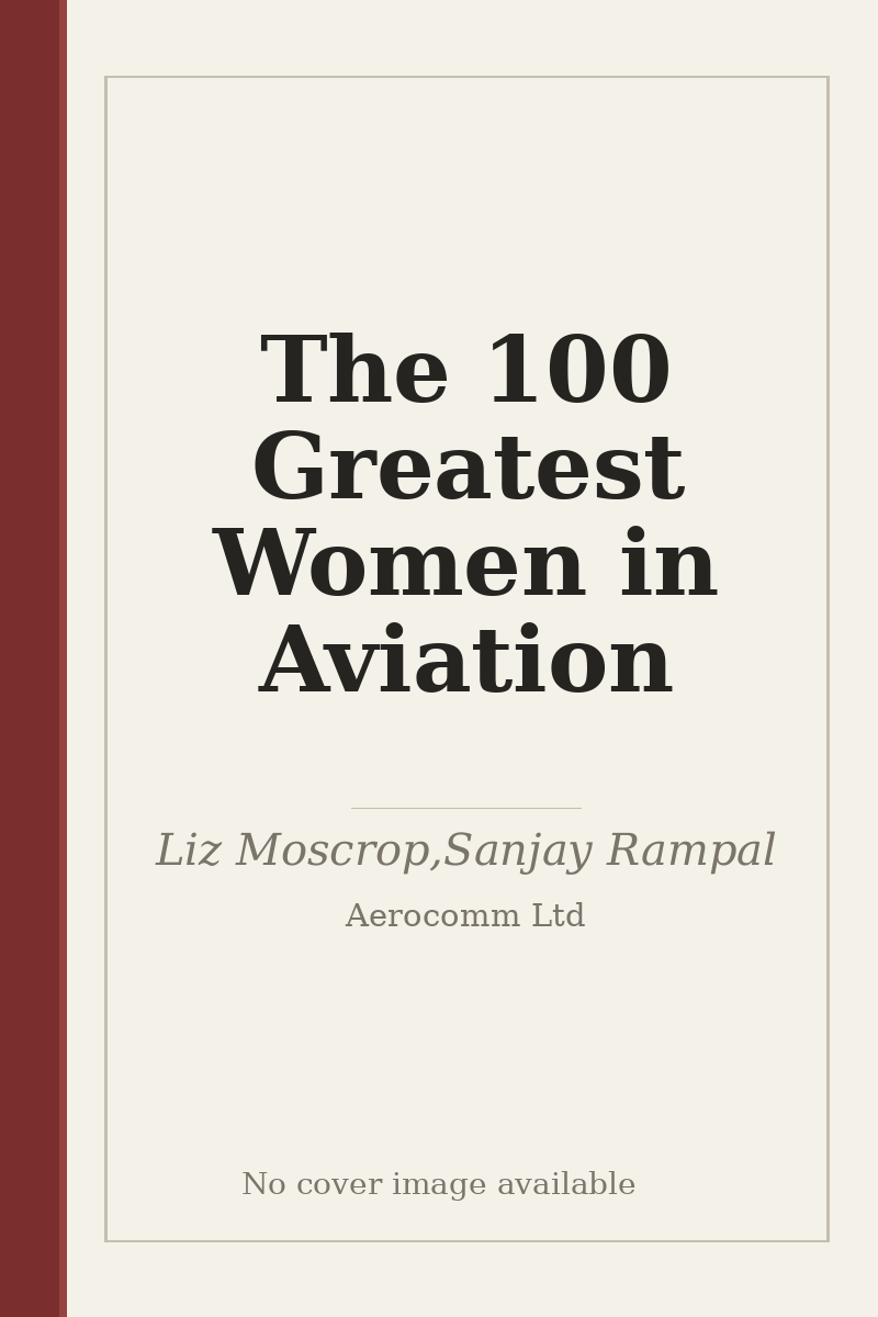 The 100 Greatest Women in Aviation - no cover image available