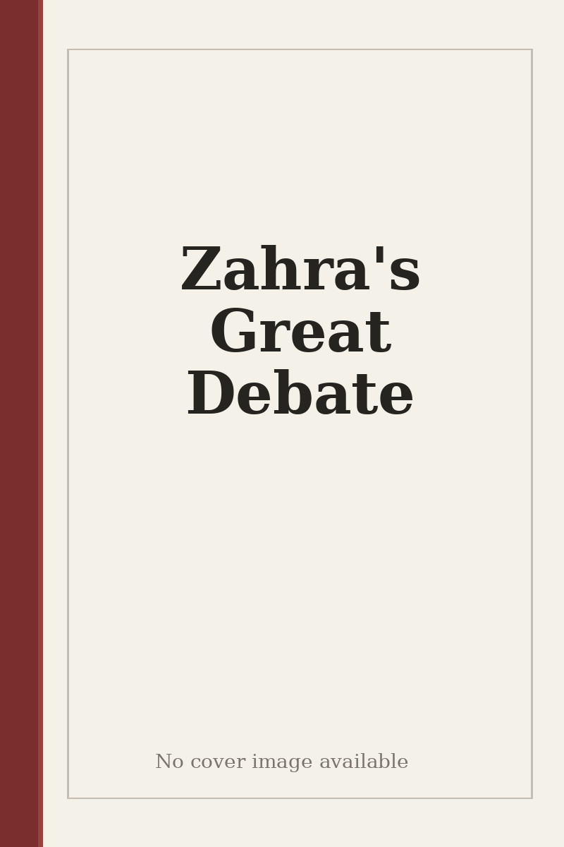 Zahra's Great Debate - no cover image available
