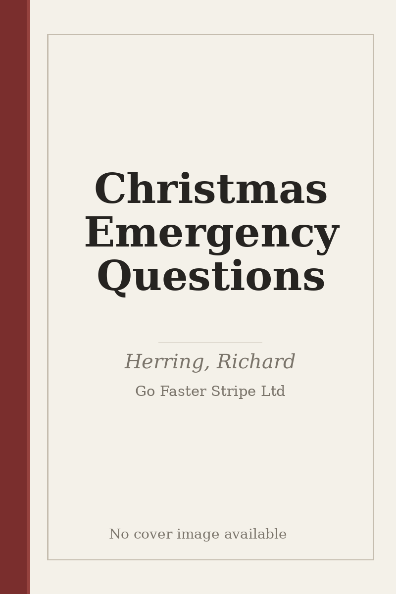 Christmas Emergency Questions - no cover image available