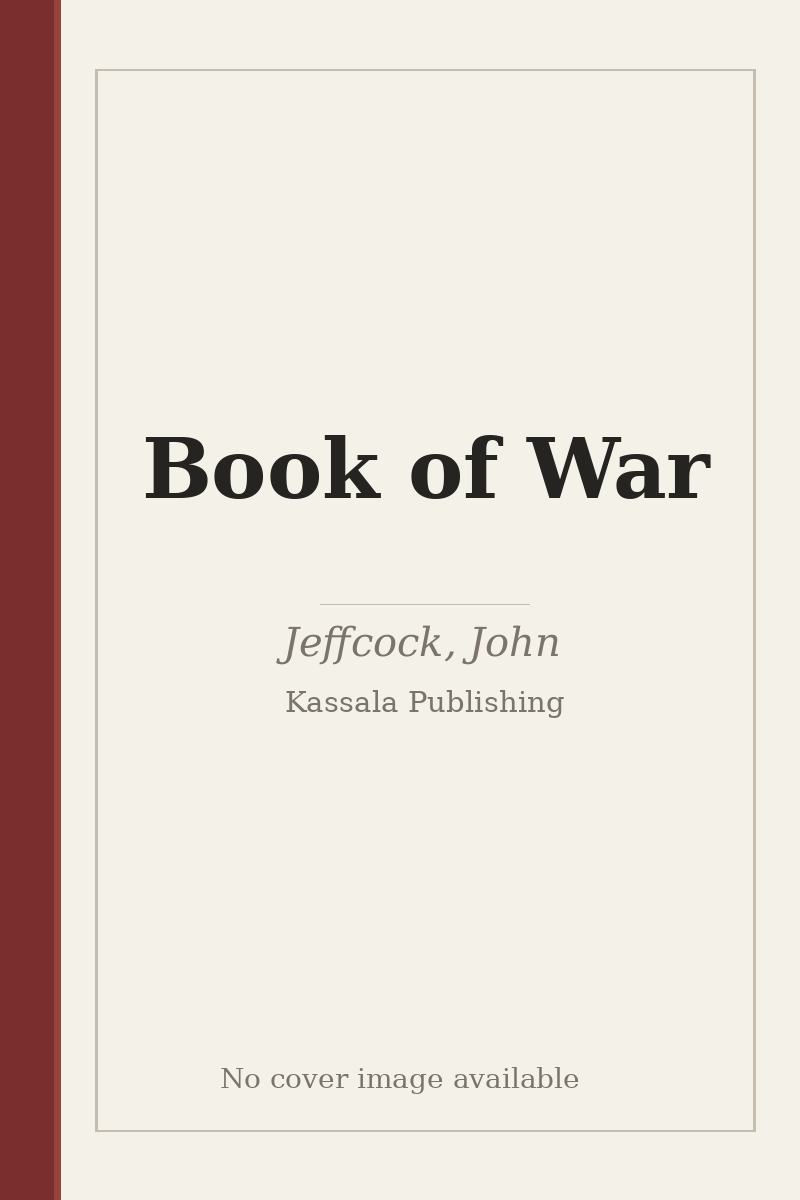 Book of War - no cover image available