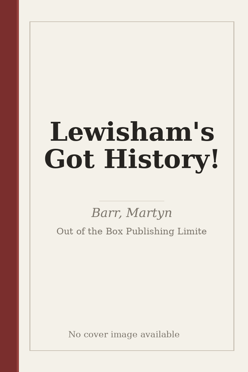 Lewisham's Got History! - no cover image available
