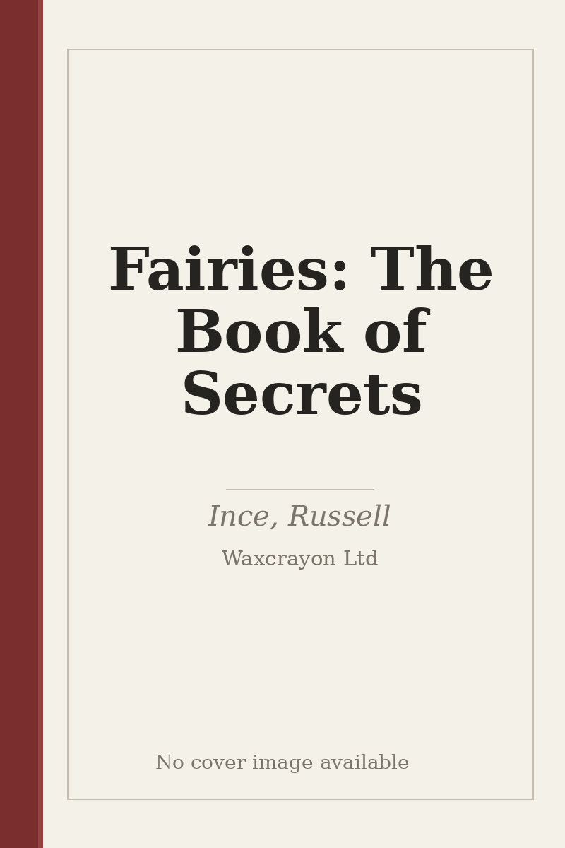 Fairies: The Book of Secrets - no cover image available