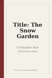Title: The Snow Garden
