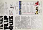 Family Flip Quiz: Natural World, History, Science and Maths, Geography, General Knowledge and English