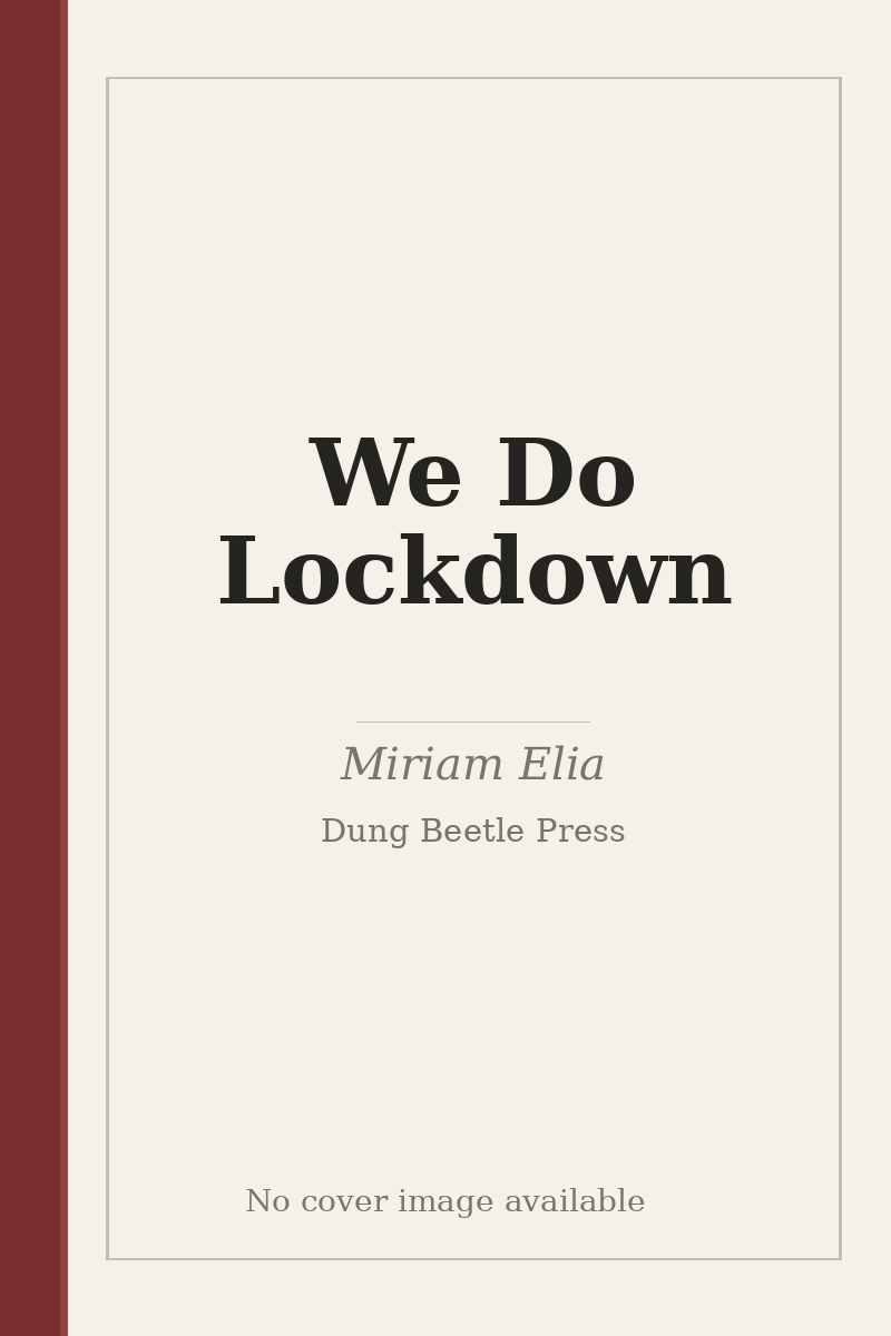 We Do Lockdown - no cover image available