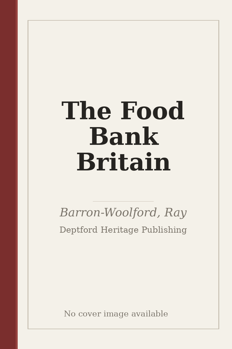 The Food Bank Britain - no cover image available