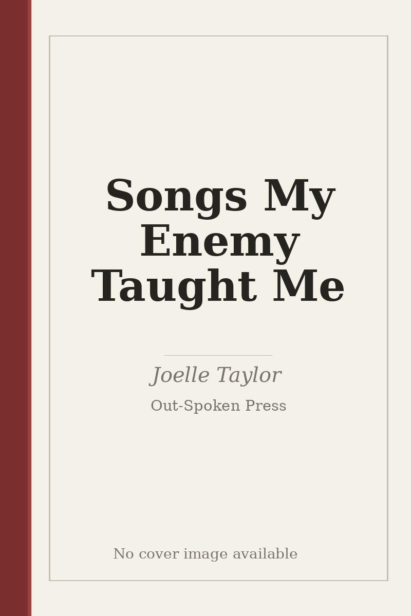 Songs My Enemy Taught Me - no cover image available