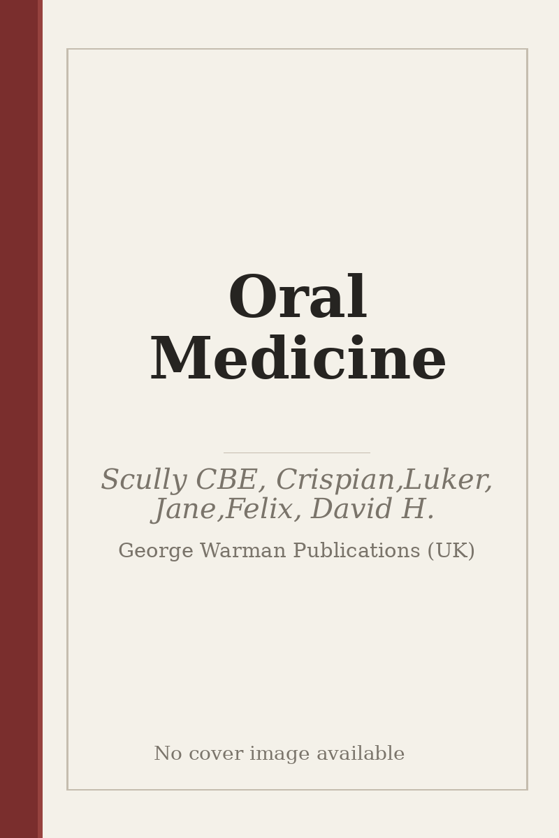 Oral Medicine - no cover image available