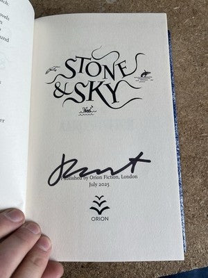 Signed Book - Stone and Sky by Ben Aaronovitch First Edition 1st Print