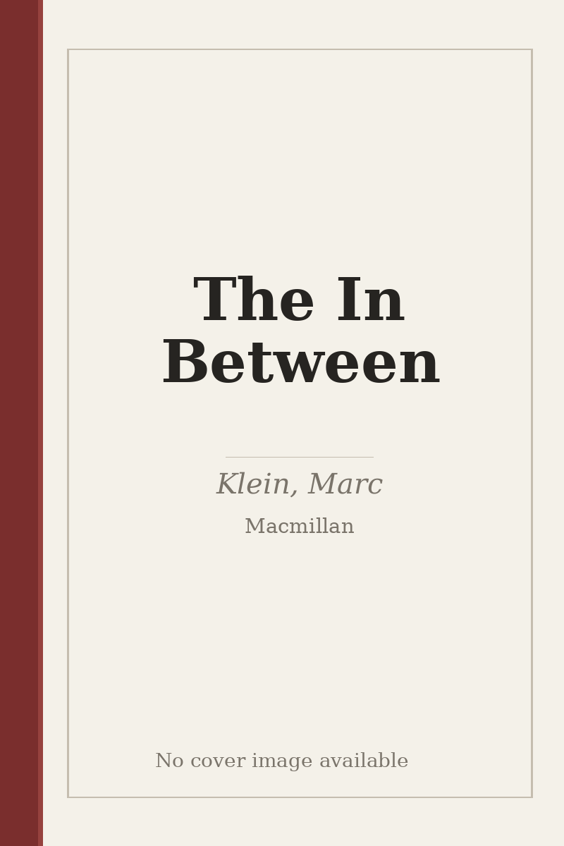 The In Between - no cover image available