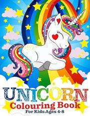 Unicorn Colouring Book for Kids Ages 4-8