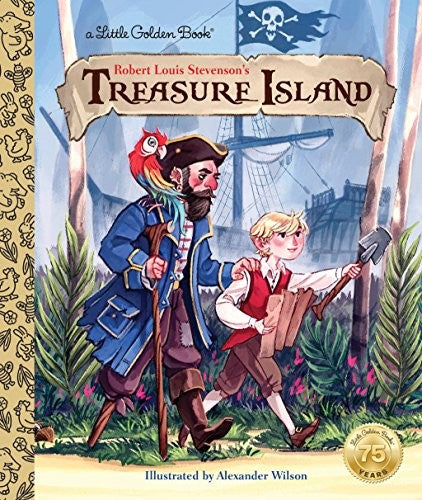 LGB Treasure Island (Little Golden Books)