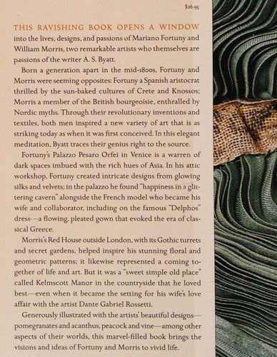 Peacock & Vine: On William Morris and Mariano Fortuny