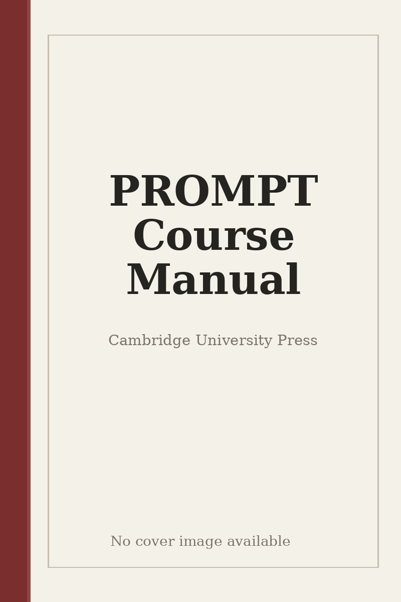 PROMPT Course Manual - no cover image available