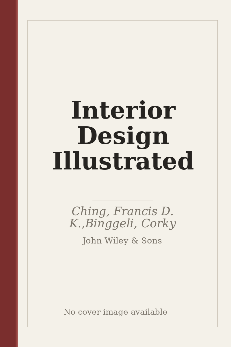 Interior Design Illustrated - no cover image available