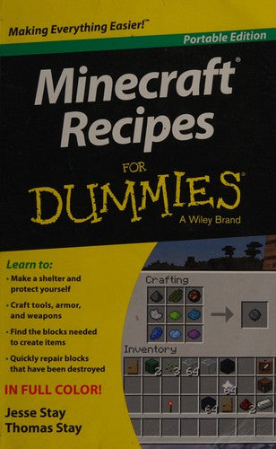 Minecraft Recipes For Dummies (For Dummies Series)