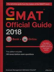 GMAT Official Guide 2018: Book + Online