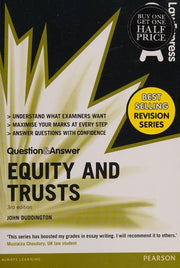 Law Express Question and Answer: Equity and Trusts(Q&A revision guide) (Law Express Questions & Answers)