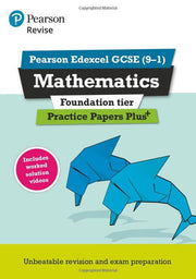 Pearson REVISE Edexcel GCSE Maths (Foundation) Practice Papers Plus - for 2026, 2027 exams