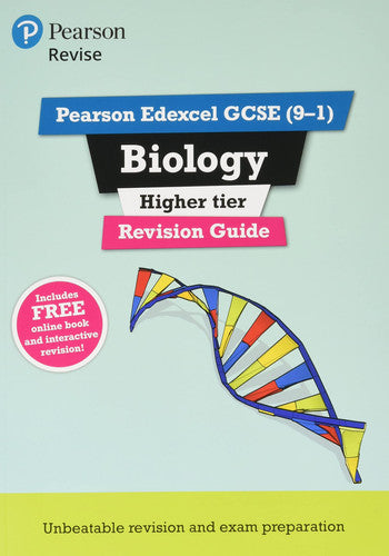 Pearson REVISE Edexcel GCSE Biology (Higher) Revision Guide incl. online revision and quizzes - for 2026, 2027 exams