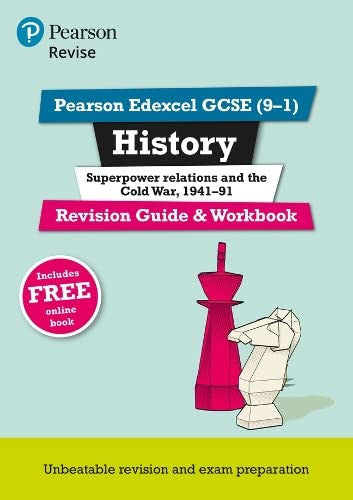 Pearson REVISE Edexcel GCSE History Superpower relations and the Cold War Revision Guide incl. online revision and quizzes - for 2026, 2027 exams