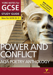 AQA Poetry Anthology - Power and Conflict: York Notes for GCSE (9-1): Second edition: - everything you need to catch up, study and prepare for 2022 and 2023 assessments and exams